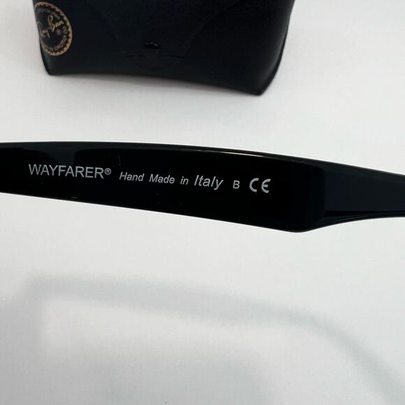 Original Ray-Ban Wayferer Sunglasses Black - Picture 6 of 16